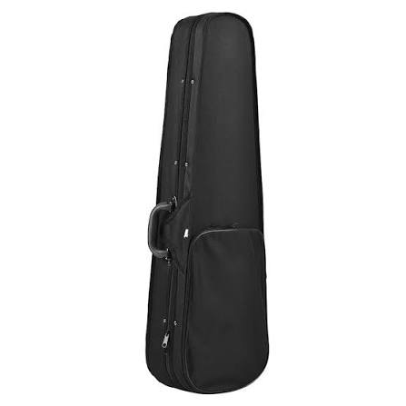 4/4 Violin Triangle Hard Case Lightweight Full Size Black – Protective Hard Violin Bag Empty Case